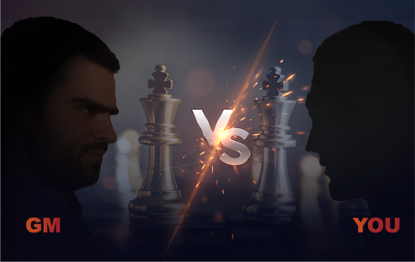 Play 1-1 against a Grandmaster